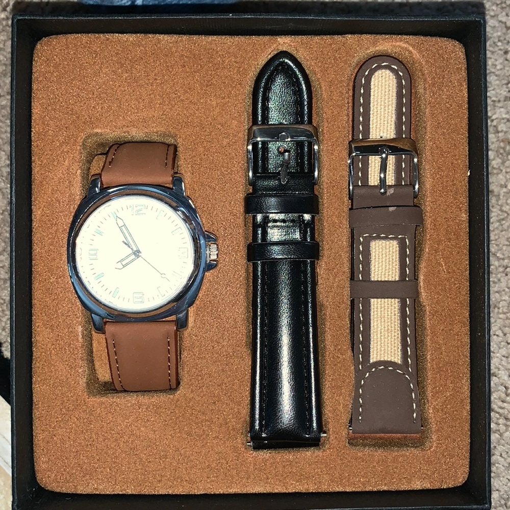 Watch with Extra Bands